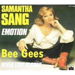 Samantha Sang & Bee Gees Emotion
